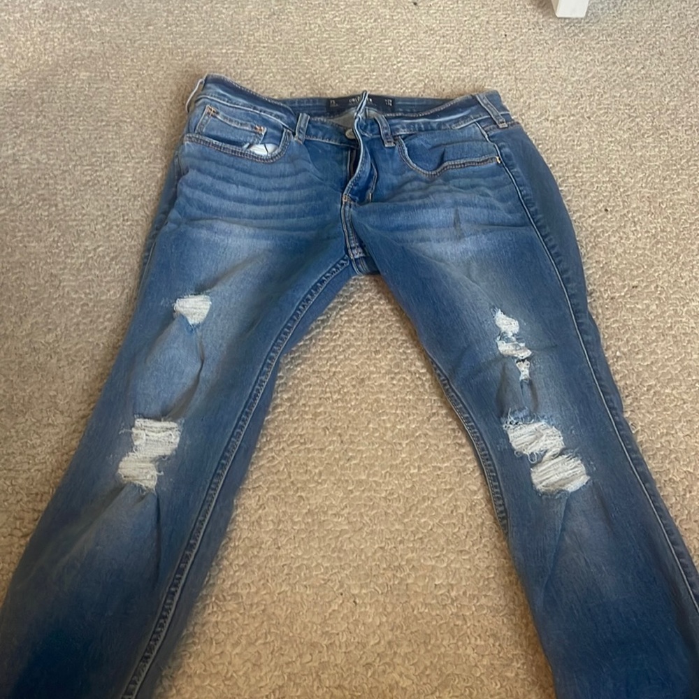 Ripped Hollister Jeans